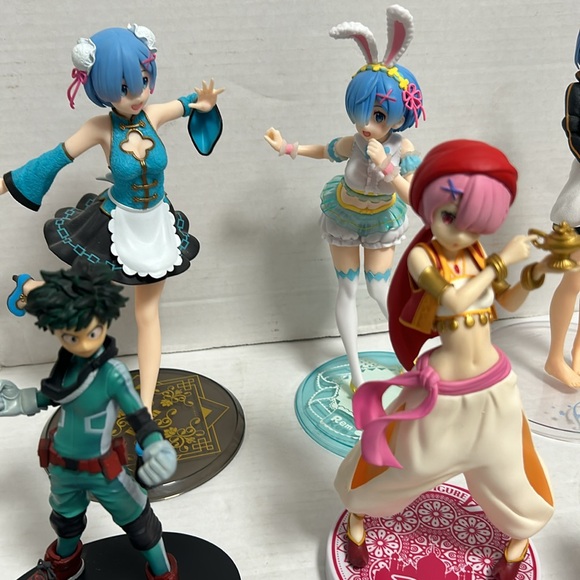 Lot of 12 Re:zero figurines - Picture 3 of 13